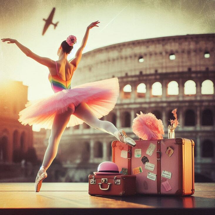 #PinkTutuRome Wednesday 2028-10-18 exploring Rome Italy