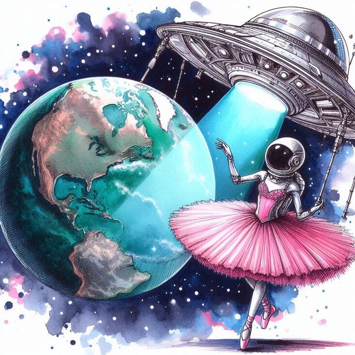 #PinkTutuWorld Ballet on Planet Earth on 2029-04-04
