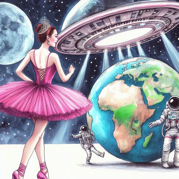 #PinkTutuWorld Ballet on Planet Earth on 1995-08-30